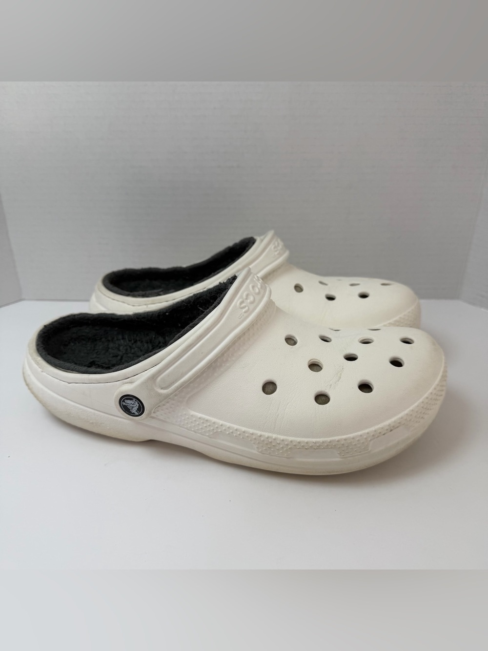 White Crocs